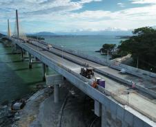 Foto: Gediel Mendes / Consórcio Supervisor Ponte de Guaratuba