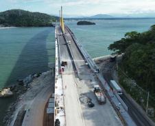 Foto: Gediel Mendes / Consórcio Supervisor Ponte de Guaratuba