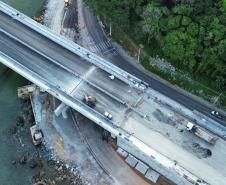 Foto: Gediel Mendes / Consórcio Supervisor Ponte de Guaratuba