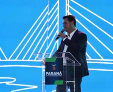 Governador Ratinho Junior inaugura a Ponte de Guaratuba, antigo sonho dos paranaenses