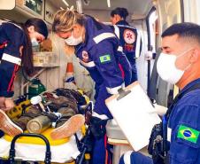 Com 100% de cobertura, integração de sistemas e frota renovada, Paraná consolida rede do Samu