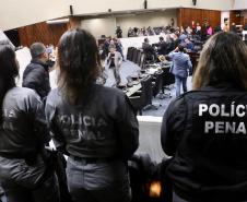 Aprovado projeto de lei que promove isonomia da Polícia Penal do Paraná com demais forças