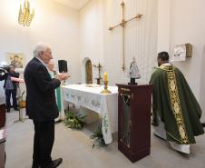 O vice governador Darci Piana participa nesta terca-feira (27), de missa com a Nossa Senhora do Rocio, Padroeira do Paraná