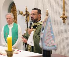 O vice governador Darci Piana participa nesta terca-feira (27), de missa com a Nossa Senhora do Rocio, Padroeira do Paraná