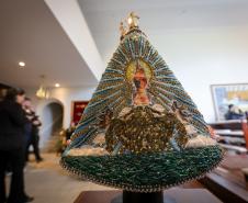 O vice governador Darci Piana participa nesta terca-feira (27), de missa com a Nossa Senhora do Rocio, Padroeira do Paraná