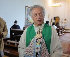 O vice governador Darci Piana participa nesta terca-feira (27), de missa com a Nossa Senhora do Rocio, Padroeira do Paraná