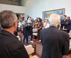 O vice governador Darci Piana participa nesta terca-feira (27), de missa com a Nossa Senhora do Rocio, Padroeira do Paraná