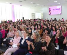 O governador Darci Piana participa nesta quarta-feira (28) do Lançamento do projeto "Paraná Cuida Delas" da Secretaria de Estado da Mulher, Igualdade Racial e Pessoa Idosa do Paraná.