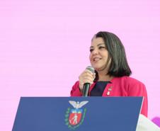 O governador Darci Piana participa nesta quarta-feira (28) do Lançamento do projeto "Paraná Cuida Delas" da Secretaria de Estado da Mulher, Igualdade Racial e Pessoa Idosa do Paraná.