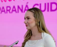 O governador Darci Piana participa nesta quarta-feira (28) do Lançamento do projeto "Paraná Cuida Delas" da Secretaria de Estado da Mulher, Igualdade Racial e Pessoa Idosa do Paraná.