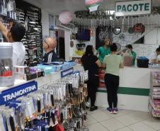 Comércio do Paraná cresce 3,4% de janeiro a agosto de 2026, o dobro da média nacional