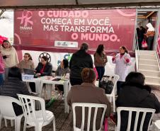 Paraná atinge marca de 35 mil atendimentos na Carreta Saúde da Mulher em 2026