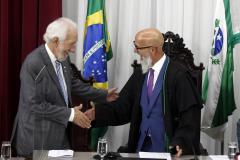 Vice-governador acompanha a posse da nova mesa diretora do Tribunal de Contas do Paraná 