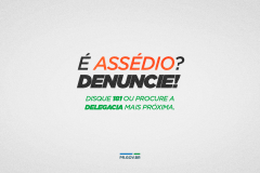 O principal canal de atendimento no Estado é o Disque Denúncia 181, que pode ser acessado tanto pelo telefone 181 ou pelo site www.181.pr.gov.br, na aba DENUNCIAR.