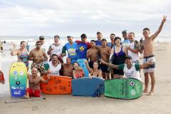 Verão Maior Paraná - Praia Brava de Guaratuba Federação Paranaense de Bodyboarding, do Instituto Guaramar e da prefeitura de Guaratuba, promoveram um evento com PCD - pessoas com deficiência, de pratica do esporte Bodyboarding.