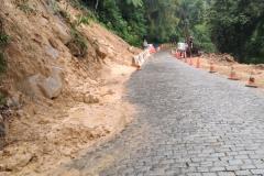 DER/PR libera Estrada da Graciosa após remoção de material e reforço de segurança