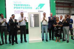 Governador participa da inauguração do novo terminal da Klabin no Porto de Paranaguá