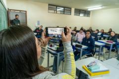 Tecnologia de reconhecimento facial na chamada chega a 1,6 mil colégios da rede estadual