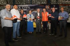 Piana entrega equipamentos para Bombeiros e "kits de resposta" a eventos climáticos para cidades