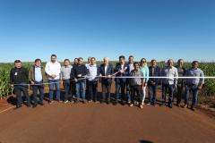 Piana inaugura obras de pavimentação, praças e anuncia novos investimentos para Jesuítas