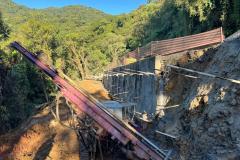 Obra na Graciosa tem frentes de trabalho em 4 km, com serviços de dia e de noite