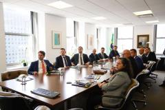 Nos EUA, Ratinho Junior apresenta Paraná a empresários e fundos de investimentos