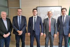 Em Brasília, governador busca apoio para reforçar atendimento aos afetados pelas chuvas