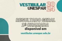 Unespar divulga resultado da primeira chamada do Vestibular 2024