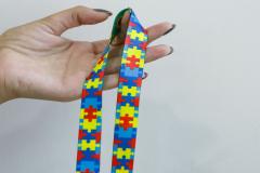 Curitiba, 02 de abril de 2024 - Cordão para utilização de autistas.