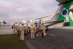 O Paraná envia na manhã desta quarta-feira (7) uma nova equipe da Força-Tarefa de Resposta a Desastres do Corpo de Bombeiros Militar do Paraná (CBMPR) para o Mato Grosso do Sul.