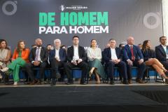 Governador lança projeto de conscientização masculina para combater violência contra a mulher