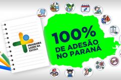 Paraná tem adesão de 100% dos municípios ao Programa Saúde na Escola pela 1ª vez na história Foto: SESA