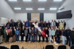 Durante palestra inaugural do evento, Jean Rafael Puchetti apresentou os avanços do Governo do Estado na desburocratização do processo de abertura de novas empresas. (Foto: Casa Civil)