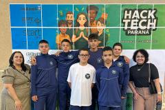 Alunos do Paraná transformam casca de laranja em material de construção sustentável