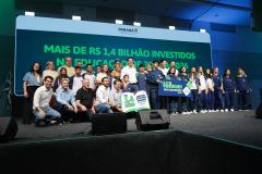 O governador Carlos Massa Ratinho Junior e o secretário de Educação, Roni Miranda, anunciam nesta quinta-feira (5) no Seminário de Diretores da rede estadual novos investimentos do programa Escola Mais Bonita, em Foz do Iguaçu.