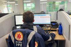 Integração do SAMU do Litoral à Central de Curitiba eleva atendimentos em 35,6%