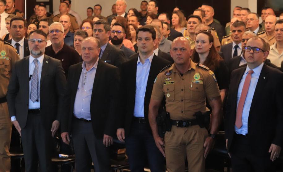 PMPR homenageia militares e autoridades civis no aniversário do BPRv, BPMOA e Bope