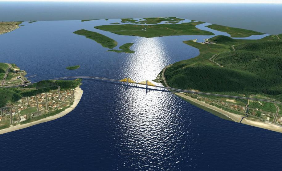 DER/PR publica nome do consórcio vencedor da licitação da Ponte de Guaratuba