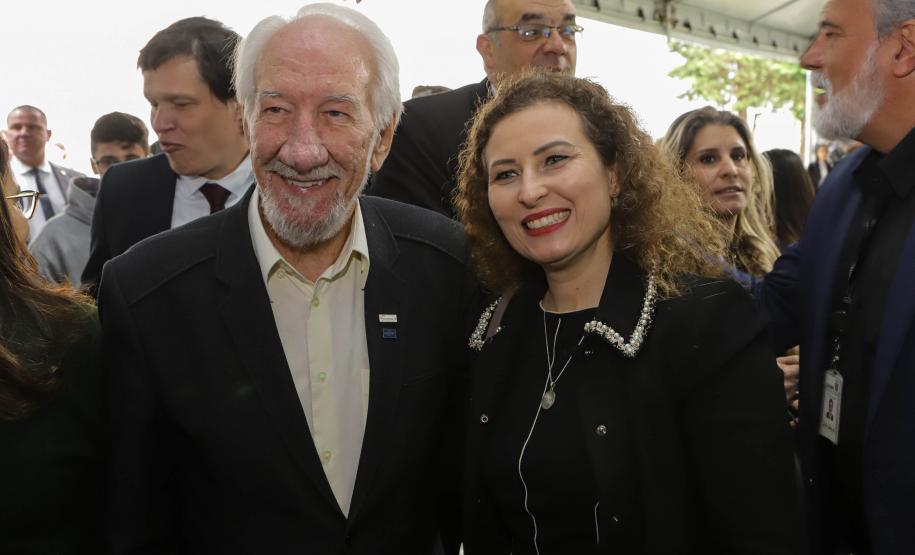 Pinhais, 01 de novembro de 2022 - Evento de entrega de veículos, benfeitorias e formalização de parceria com o governo israelense que aconteceu no Colégio Agricola Nilton Freire Maia.