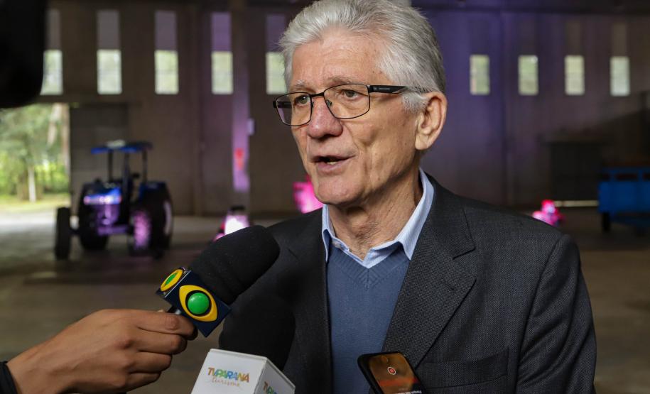 Pinhais, 01 de novembro de 2022 - Evento de entrega de veículos, benfeitorias e formalização de parceria com o governo israelense que aconteceu no Colégio Agricola Nilton Freire Maia.