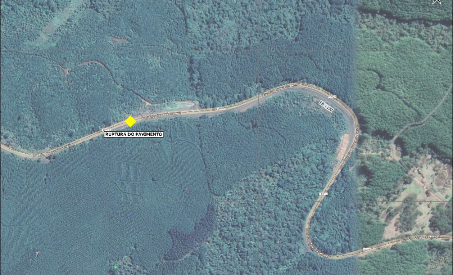 PR-170 em Bituruna passará por obras após danos causados pelas chuvas