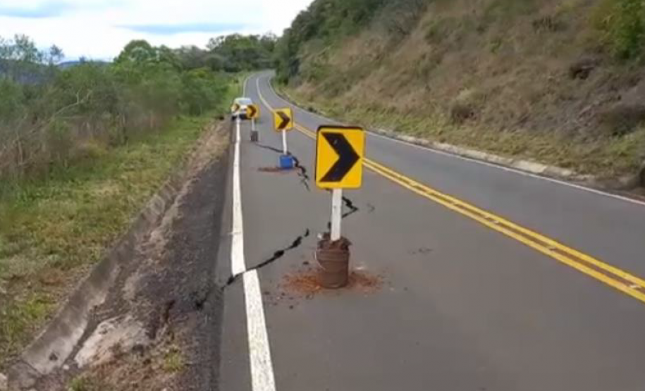 PR-170 em Bituruna passará por obras após danos causados pelas chuvas