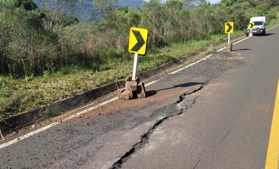 PR-170 em Bituruna passará por obras após danos causados pelas chuvas