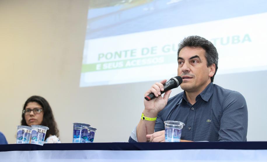 Em audiência pública, Governo debate com população obras da Ponte de Guaratuba