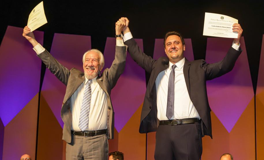 Ratinho Junior é diplomado, agradece paranaenses e prevê nova gestão com grandes resultados