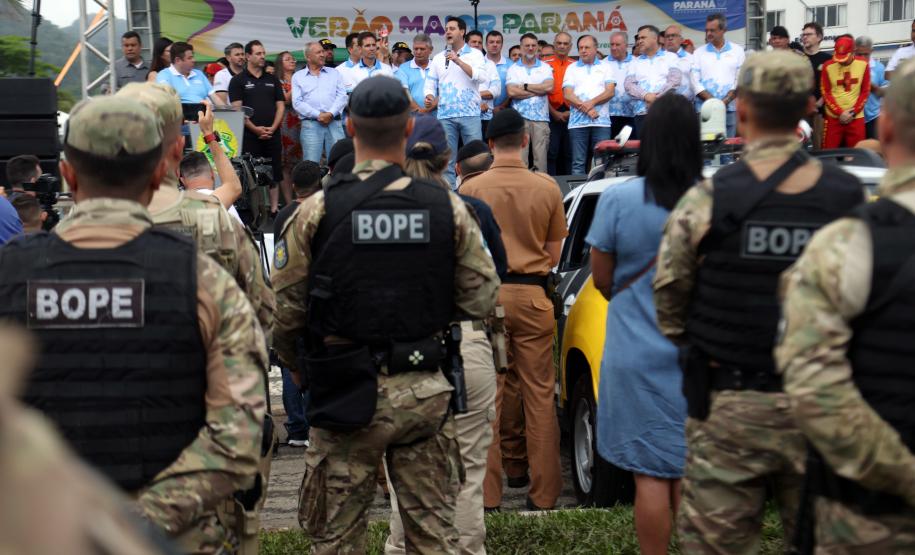 Governador lança o Verão Maior Paraná, que tem reforço de serviços e muito esporte e lazer
