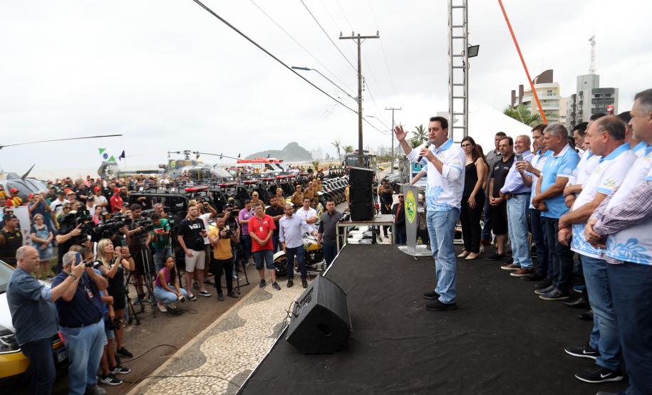 Governador lança o Verão Maior Paraná, que tem reforço de serviços e muito esporte e lazer