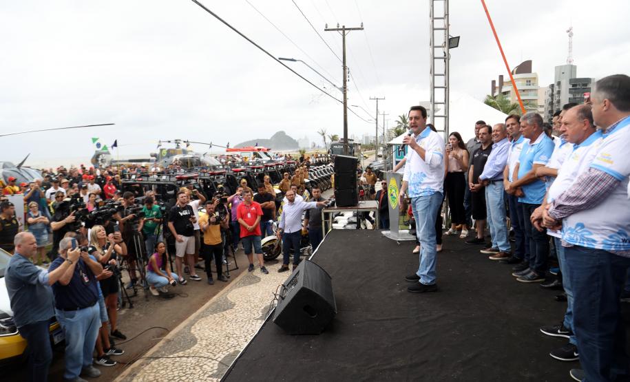 Governador lança o Verão Maior Paraná, que tem reforço de serviços e muito esporte e lazer
