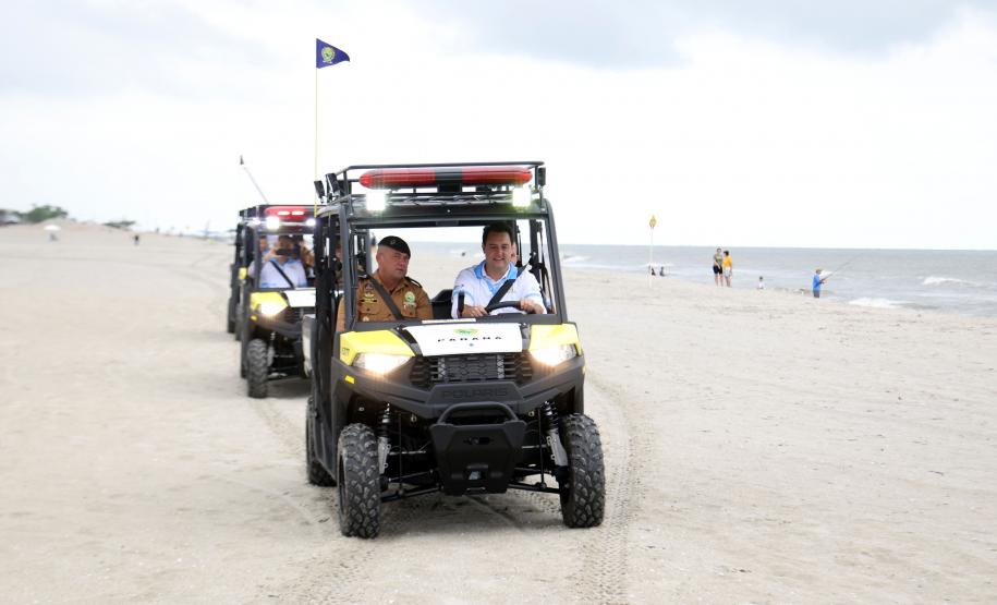 Governador lança o Verão Maior Paraná, que tem reforço de serviços e muito esporte e lazer