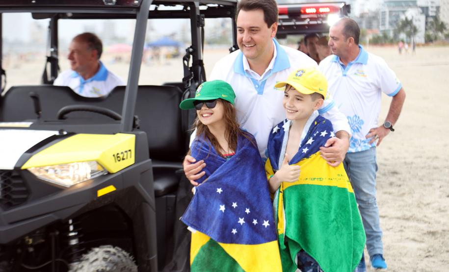 Governador lança o Verão Maior Paraná, que tem reforço de serviços e muito esporte e lazer